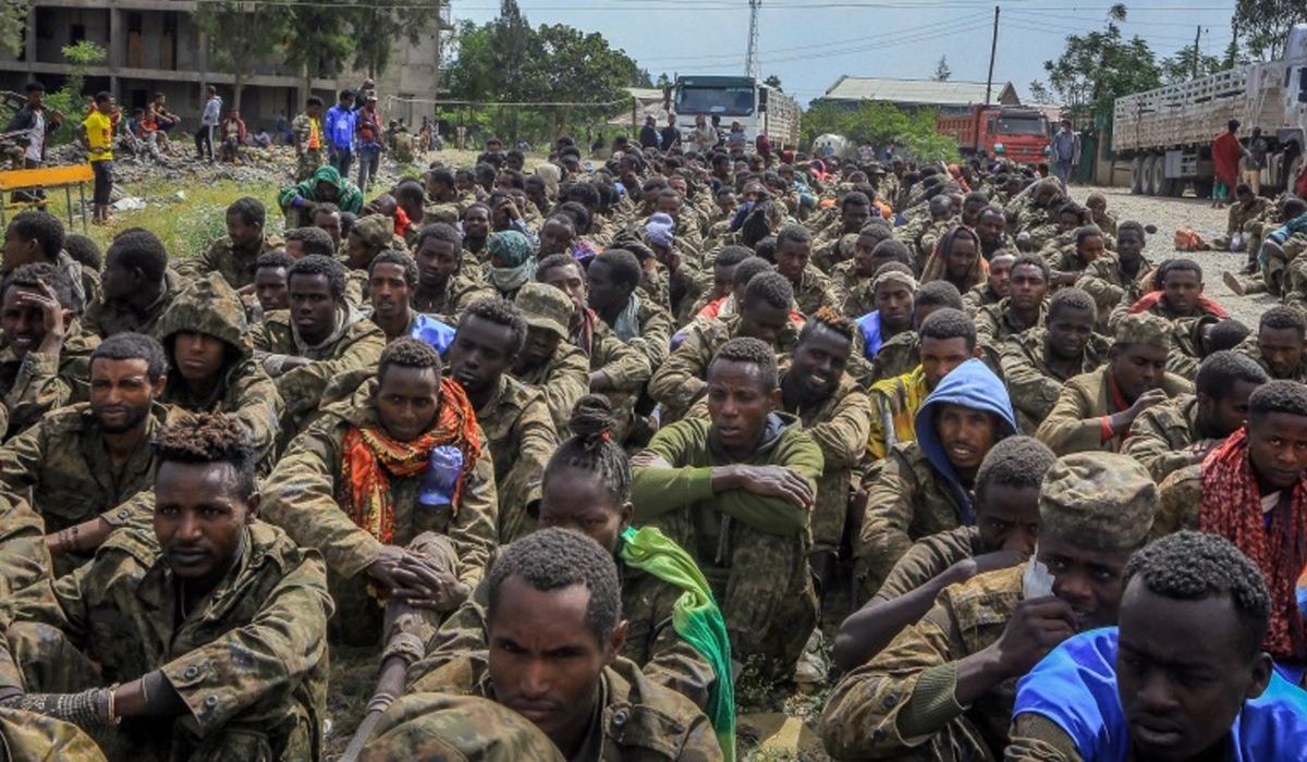 Ethiopian government soldiers
